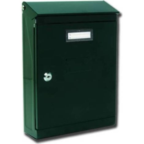 CASSETTA POSTALE EVOLUZIONE ACC 22X7,5X32 CM VERDE