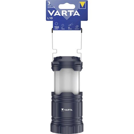 Varta 15673101111 VARTA Lantern L10 3AA ohne Batt. Lanterne de camping 150 lm 272 g noir W287963 (1/3)