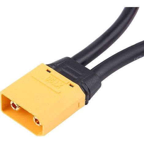 1pc Câble de connexion XT90 10AWG pour batterie LiPo, connecteur RC résistant (1/2)