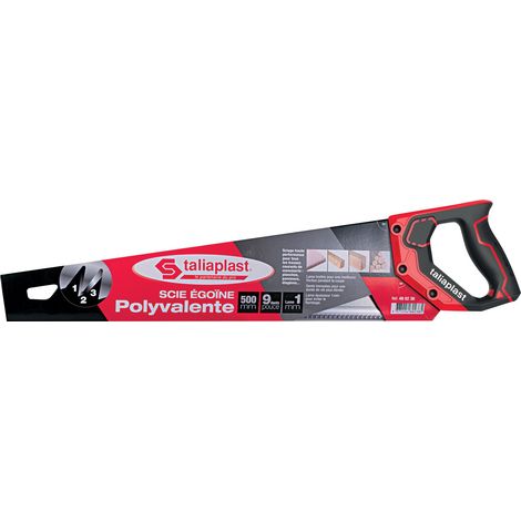 Scie egoine polyvalente 500mm poignee bi-matiere TALIAPLAST - 480238 (1/3)