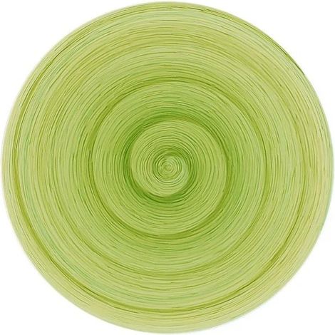 Dessertteller lime memento aus handbemalter Keramik Ø20,5 cm