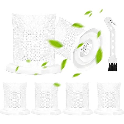 Packung mit 6 Ersatzfiltern für den Vorwerk VC100 Handstaubsauger (kompatibel mit Vorwerk Akku-Staubsaugern).