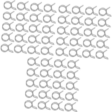 360pièces Colliers De Serrage Inoxydable Clips De Fixation à Double Fil Pour Tuyaux Clamps De Raccordement De Tuyauterie Utilisation Pratique Et Pour Applications Diverses (1/5)