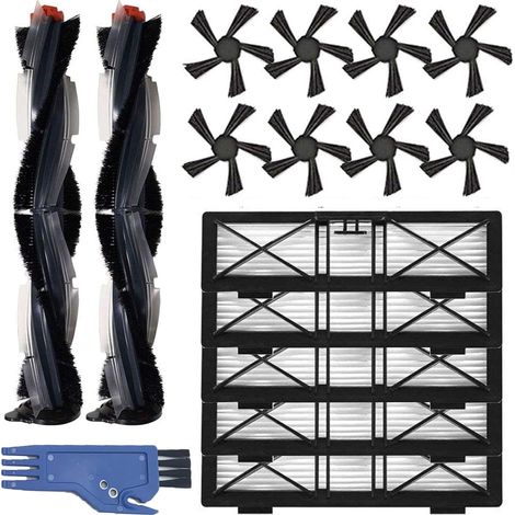 Accessoires pour Neato Botvac série D et série de terminaux, comprend brosses principales, filtre, brosse latérale, outil de nettoyage (1/5)