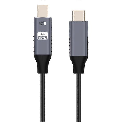 Câble USB-C vers Mini DisplayPort, câble USB Type-C vers Mini DP, câble adaptateur 4K (1/5)