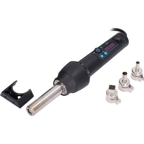 Pistolet à air chaud portable 700 W, buse électronique réglable, débit maximal de 120 l/min, prise UE 220 V (1/5)
