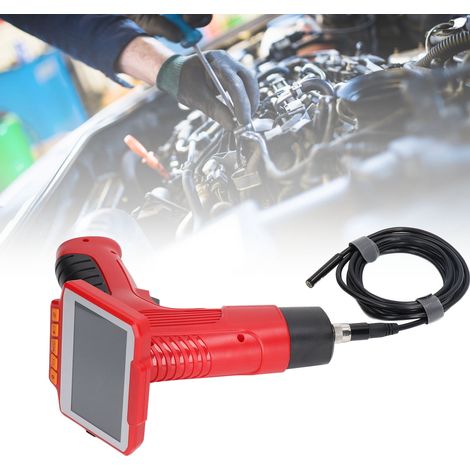 Industrielles Endoskop mit drei Linsen und 4,3-Zoll-HD-Kamera für die Fahrzeugreparatur und die Inspektion industrieller Rohrleitungen (2 Megapixel). (1/5)