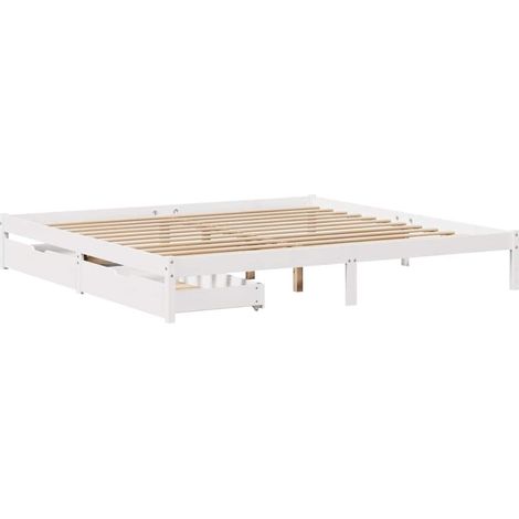Maison Exclusive - Estructura de cama sin colchón madera maciza b (1/5)
