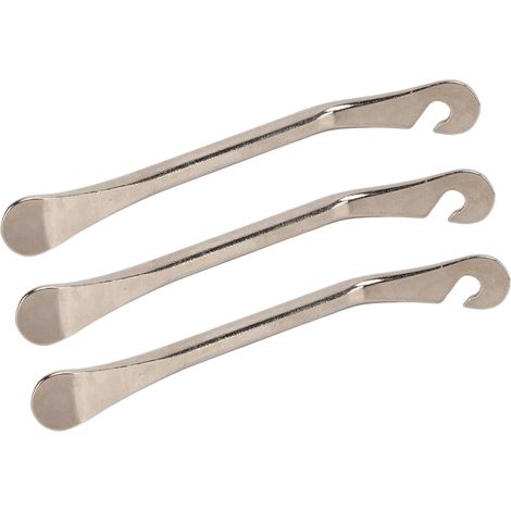 Ensemble de Barres de Levier de Changement de Pneu, Cuillères en Fer pour Changement de Pneu, Outil de DéMontage à Montage en Métal Robuste avec Poignée Ergonomique de (1/5)