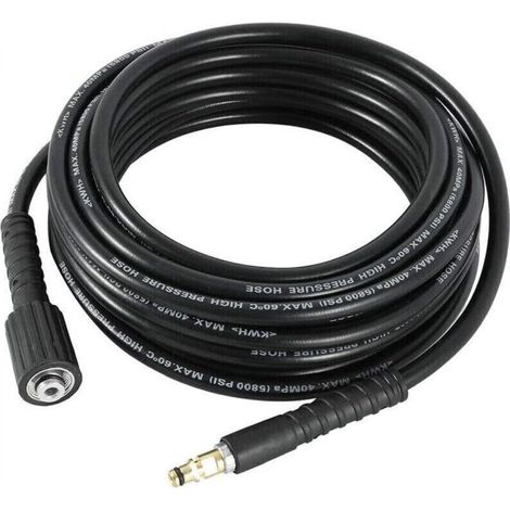 Tuyau haute pression 8m compatible K2 K3 K4 K5, outil de nettoyage voiture et jardin pour nettoyeurs haute pression série K (1/5)