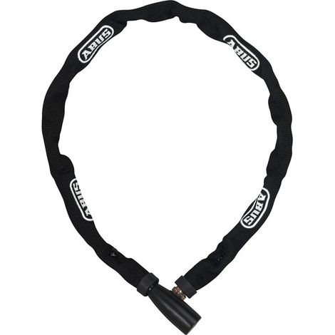 Cadena Antirrobos Abus 1200/1500 Cadena de combinación de 4mm recubireta de tela negra