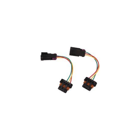 Umrüstkabelbaum für Scheinwerfer, 2-teilig, ABS-Kunststoff, Ersatz für Polaris RZR 800 2011-2014 - Crezuo