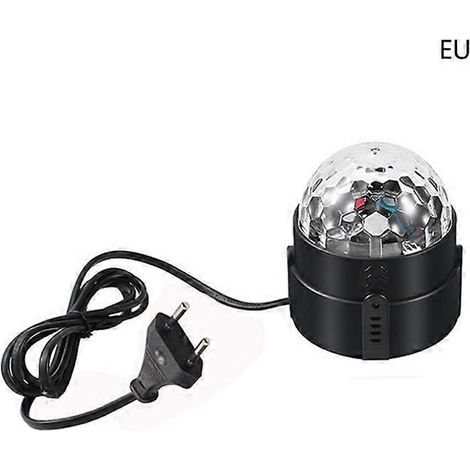 Lumières de fête activées par le son avec télécommande, boule disco DJ RGB, lampe stroboscopique, 7 modes d'éclairage de scène