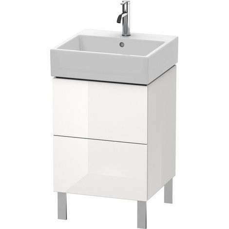 Meuble sous-vasque L-CUBE 582x484x459mm pinède