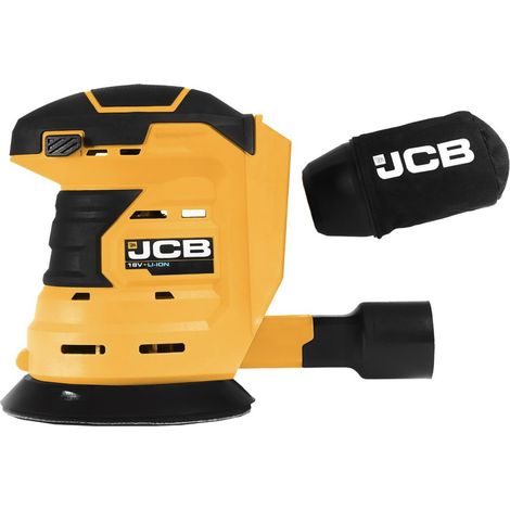 JCB 21-18OS-B 18V 125mm Cordless Random Orbital Sander Body Only