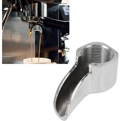Dailygoods – Doppelauslauf-Siebträger – Ersatzteile – Edelstahl – Kompatibel mit Expobar – Kaffeemaschine – Verbessertes Kaffeeerlebnis – Kaffeefilter (1/5)