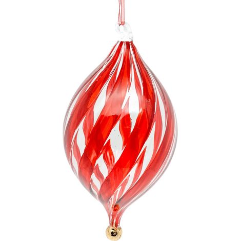 Pendente per albero di Natale "Wonderland" in vetro da 45 cm