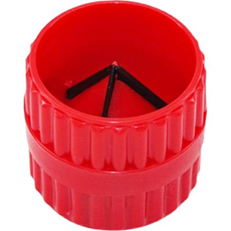 2 en 1 Ebavureur Cuivre Ebavureur Multicouche Tube Cuivre Outil D'ébavurage de Tuyau Universel Ebavureur Tonneau Alésoir de Tuyau Ébavureur pour Tubes Intérieur Extérieur 5-38 mm (1/5)