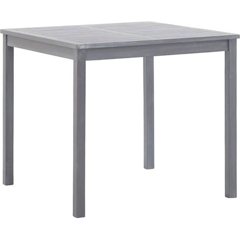 Maison Exclusive - 5-tlg. Garten-Essgruppe Massivholz Akazie Grau (1/5)