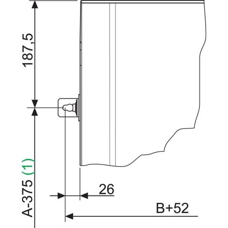 SCHNEIDER PLA Wandbefestigungsset für einfache und sichere Montage, robust und langlebig.