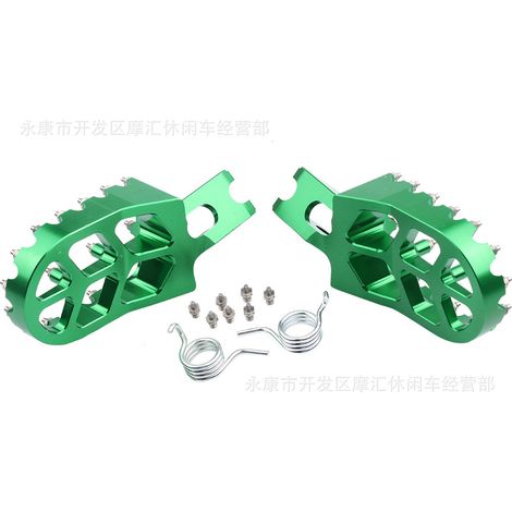 Suitable for off-road motorcycles, Honda CRF250/450R studded aluminum alloy pedals, CNC machined pedals (1/5)