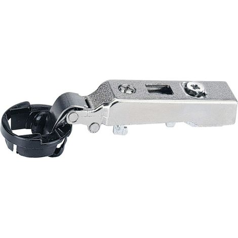 Hettich Möbel-Topfscharnier Intermat 9904, 72960 95°,Kröpf. 1mm ZDG silber vernickelt (1/5)