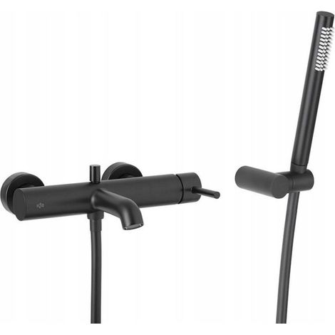KFA Moza Black Badewannenarmatur modernes Design schwarz