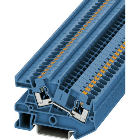 Phoenix Contact 3213971 Installationsklemme 6.2 mm Schnellanschluss  Blau 1 St.