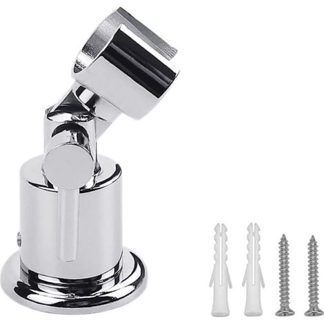Support de pommeau de douche en métal, support de douche à 180 degrés, pommeau de douche (1/5)