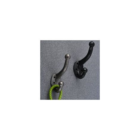 Patere Murale En Fonte,Grand Crochet Porte Manteau,Métal Patere Porte Manteau,Pathere Mural,Patère Murale,Lot de 6