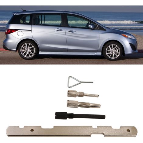 Satz mit 5 Nockenwellen-Arretierwerkzeugen für die Motorsteuerung, geeignet für Ford Mazda 1.4, 1.6, 1.8 und 2.0L Motoren. (1/5)