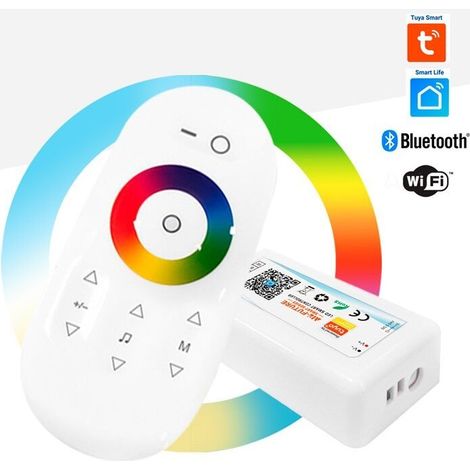 Contrôleur LED WiFi RGBW 9/24V 5 canaux 15A SMARTHOME (1/5)