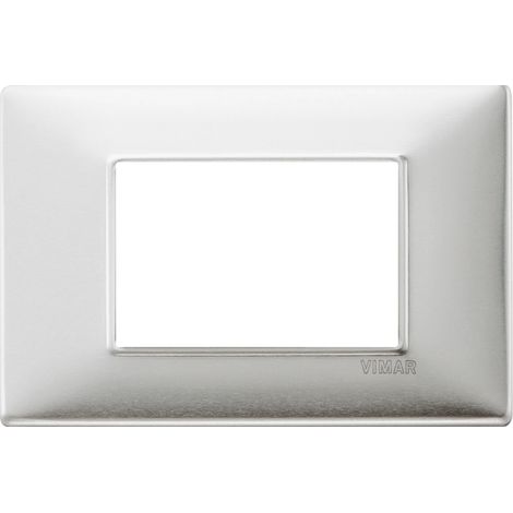 3M gebürstete Aluminiumplatte VIMAR 14653.81