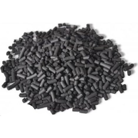 CARBONE SUPER ATTIVO PER FILTRO ACQUARIO PESCI DOLCE MARINO 150 g. IN CILINDRI