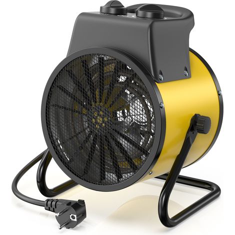 Chauffage Soufflant 2000W - Radiateur Électrique Compact, Idéal pour Maison, Atelier, Chantier - DAHTEC (1/5)