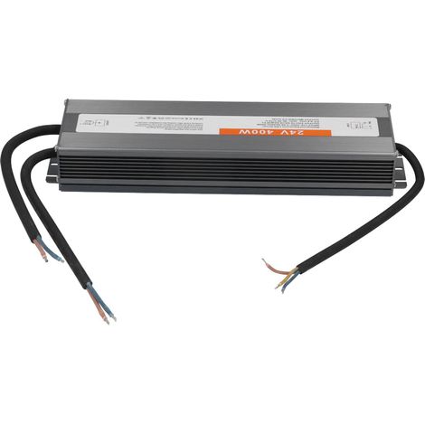 Alimentation LED 400W étanche mince, entrée AC170-250V 50/60Hz, sortie DC24V pour bande LED (1/5)
