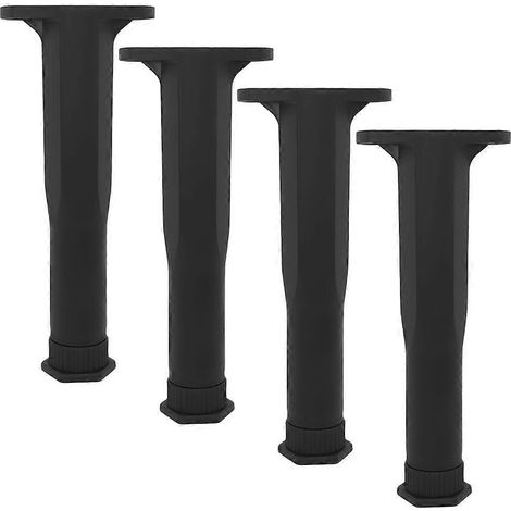Pieds de meubles/pieds de table en plastique résistant, adaptés aux charges lourdes, lot de 12 (1/5)