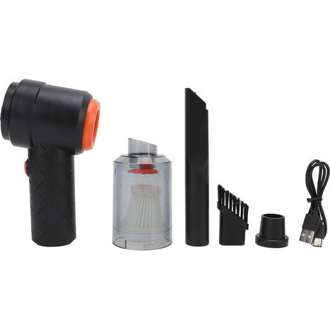 Mini aspirateur de voiture sans fil rechargeable 6000 Pa avec fonction souffleur, portable pour la voiture et la maison (1/5)