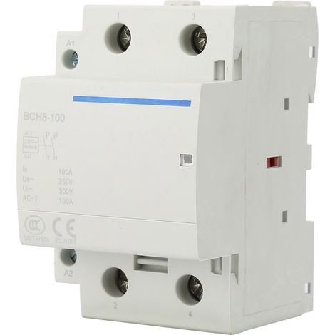 24/230V 50/60HZ Haushalts-Wechselstromschütz 2P/2NO 100A Modulares Schütz (230V) (1/5)