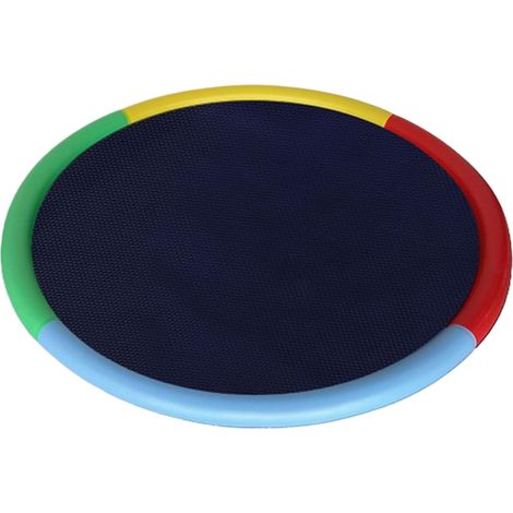 Pataugeoire pour chien avec coussinet de pulvérisation d'eau, tapis de jeu pour l'heure du bain et le refroidissement, jouet aquatique extérieur et intérieur pour chiots, cour, parc, plage, lac ou