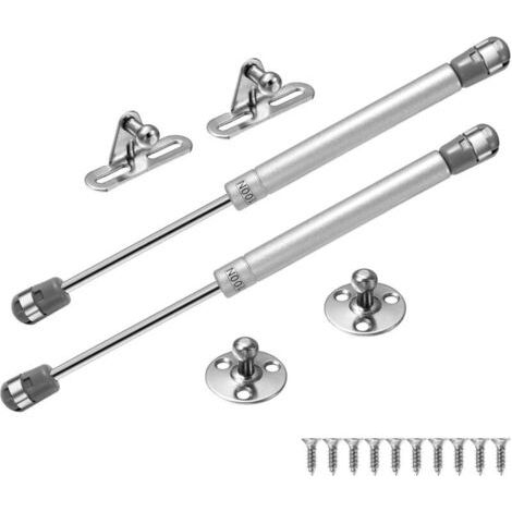 CCYKXA 2PCS 100N Gasdruckfeder, hydraulische Möbelfeder, Gasstoßdämpfer, pneumatischer Arm zum Heben von Tür, Schrank, Küche, Schrank, Kleiderschrank, Schlafzimmer, Scharnierdämpfer (1/5)