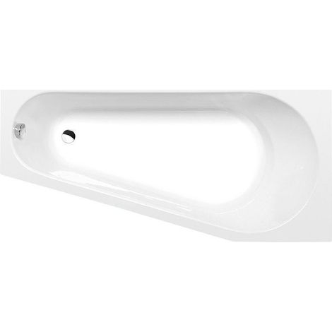 Polysan Baignoires - Baignoire asymétrique PROJEKTA 1600 x 800 x 440 mm, blanc 21111 (1/3)