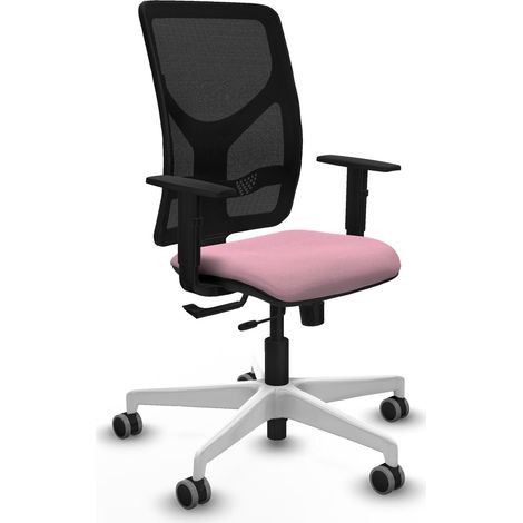 Chaise bureau piqueras y crespo Motilla noir mousse 120kg (1/2)