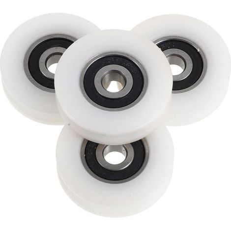 de 4 roulettes NUOBESTY pour porte coulissante de serre