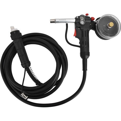 Pistolet dévidoir MIG à air refroidi, accessoire de soudage pour maintenance industrielle, longueur 5 mètres, pour poste à souder semi-automatique. (1/5)