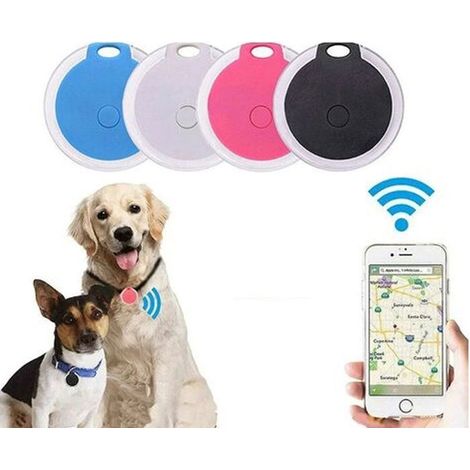 Traceur GPS pour chiens, collier anti-perte, localisateur GPS pour chats avec alarme pour animaux de compagnie, chiens, véhicules, (1/4)