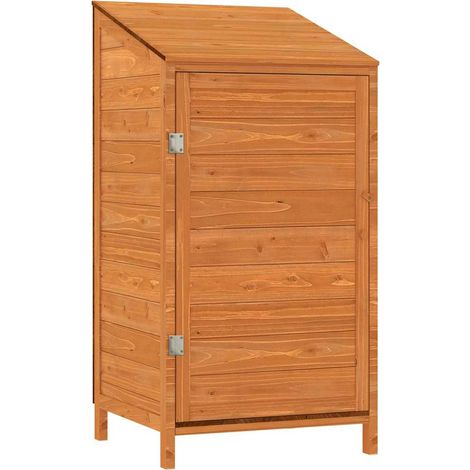 Maison Exclusive - Remise de jardin Marron 55x52x112 cm Bois de sapin solide (1/5)