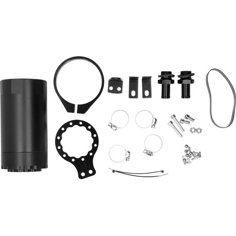 Kit séparateur d'huile universel noir RS-OCC020 avec accessoire de montage pour réservoir de carter (1/5)