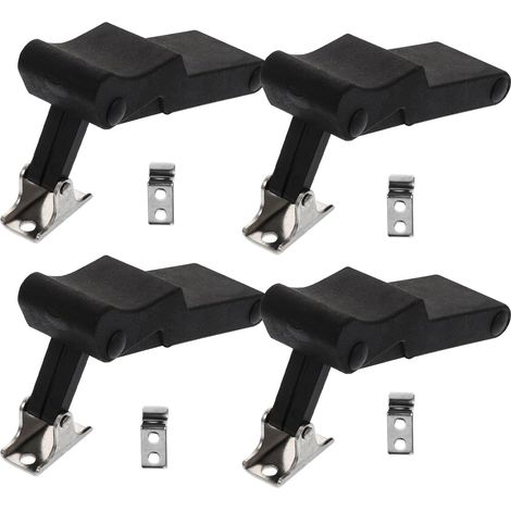 Gummiriegel für Elektroschränke 4 Stück flexibler Zugriegel