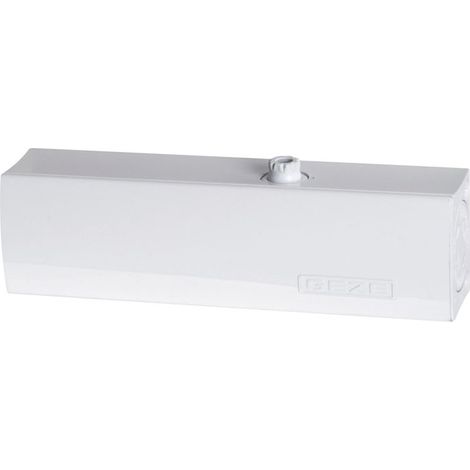 Ferme-porte à crémaillère GEZE TS 1500 - Blanc 9016 EN 3-4 sans bras (1/10)